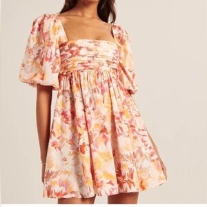 Abercrombie and fitch Emerson floral mini dress